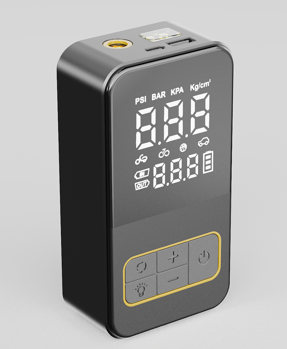 C10 Wireless digital  display inflation pump 